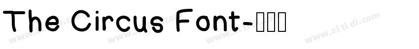 The Circus Font字体转换